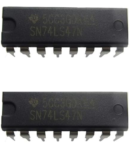 74LS47 BCD to 7-Segment Decoder/Driver IC (7447 IC) Package-DIP-16